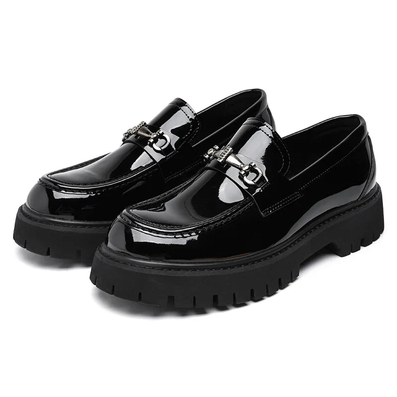 Elegant Marino Leather Dress Loafers