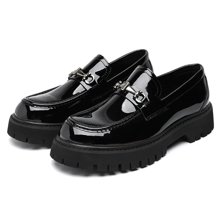 Elegant Marino Leather Dress Loafers