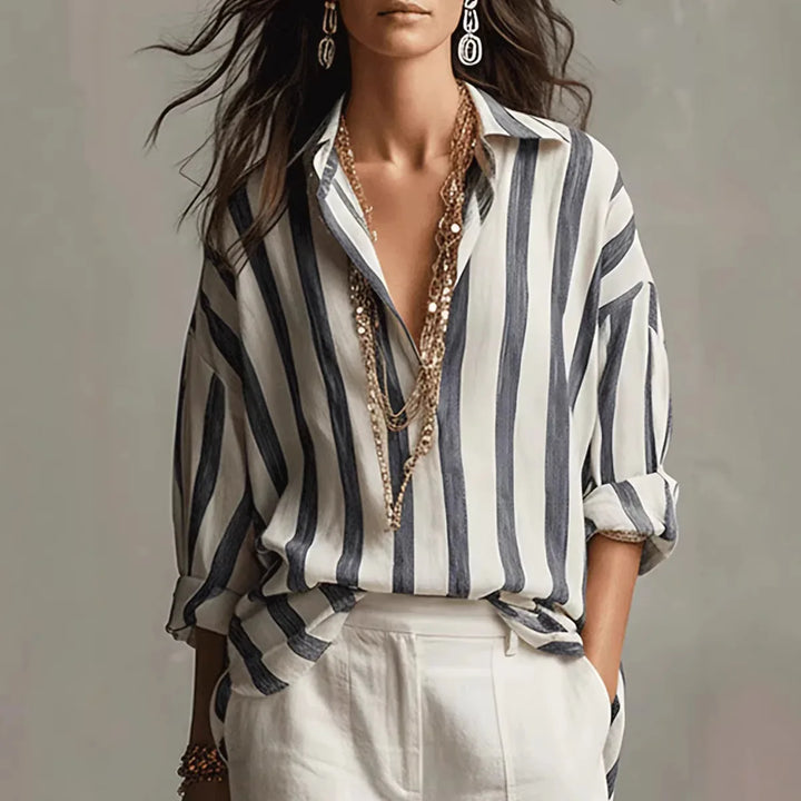 Amaris - Women Linen Dress Shirt