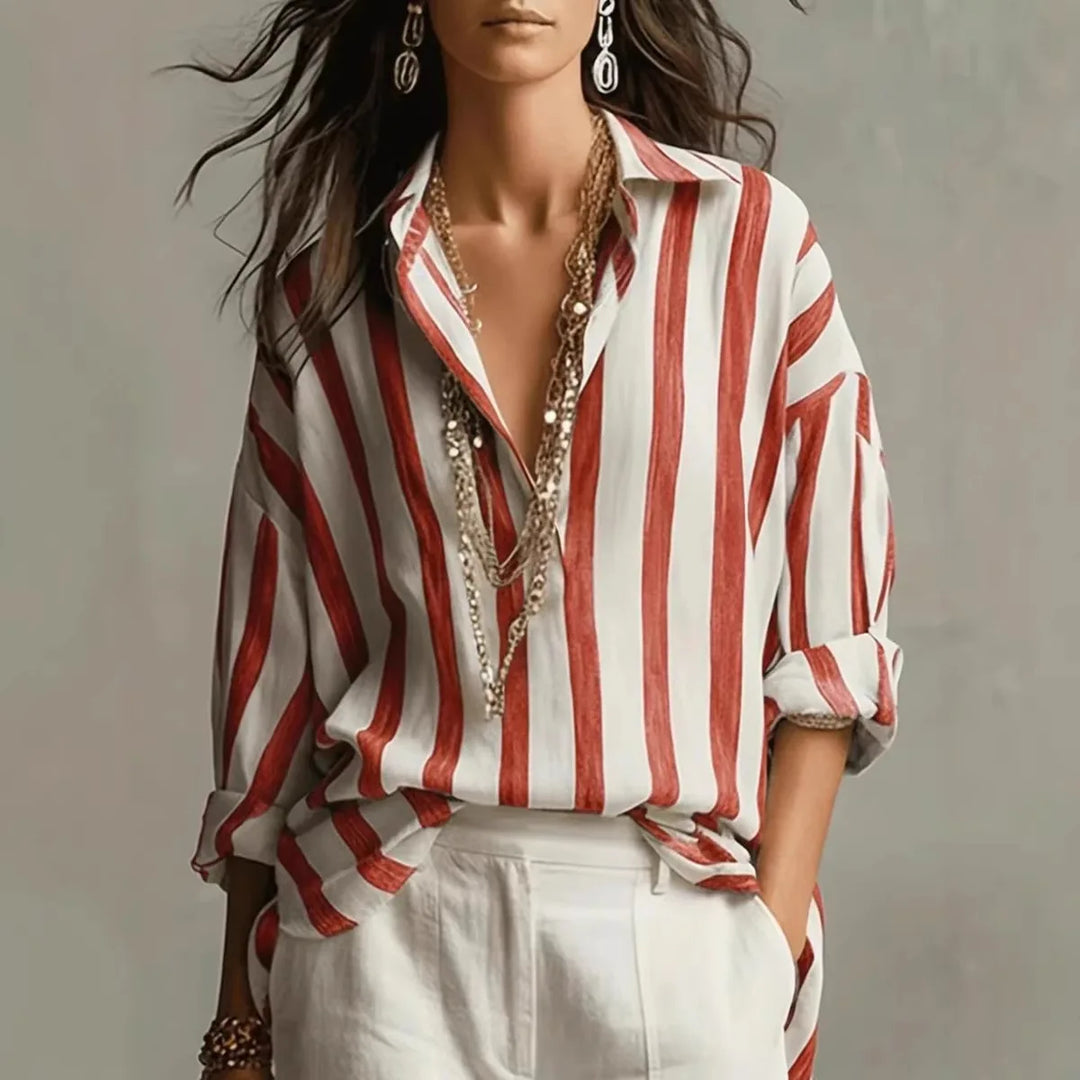 Amaris - Women Linen Dress Shirt