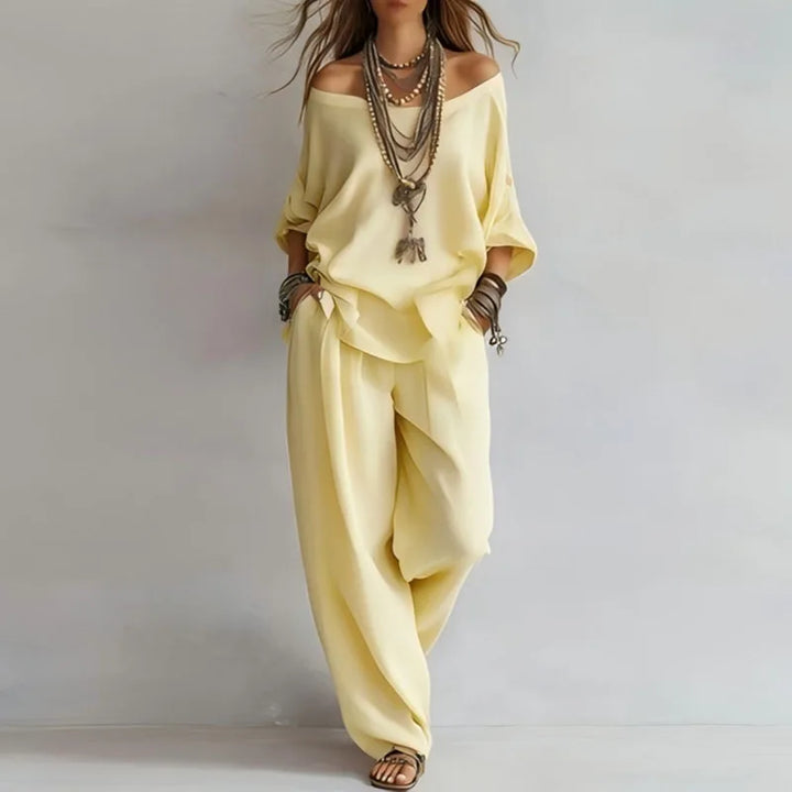 Paulina - Women Off Shoulder Co-ord Set