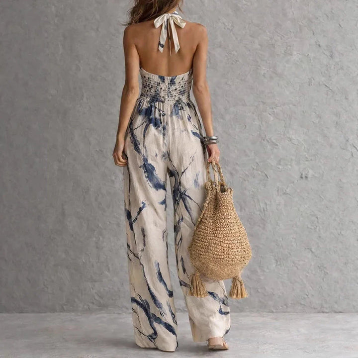 Aria Flowy Halter Maxi Dress