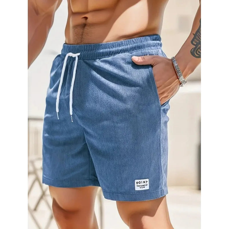 Alex | Men's Light Summer Drawstring Shorts