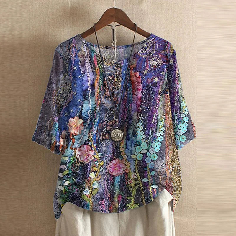 Amanda | Women Boho-Inspired Summer Blouse