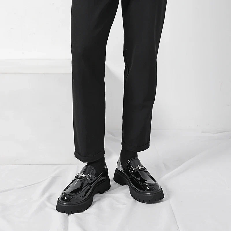 Elegant Marino Leather Dress Loafers
