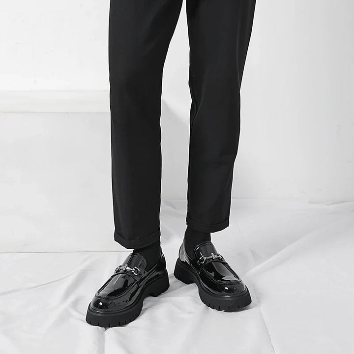 Elegant Marino Leather Dress Loafers