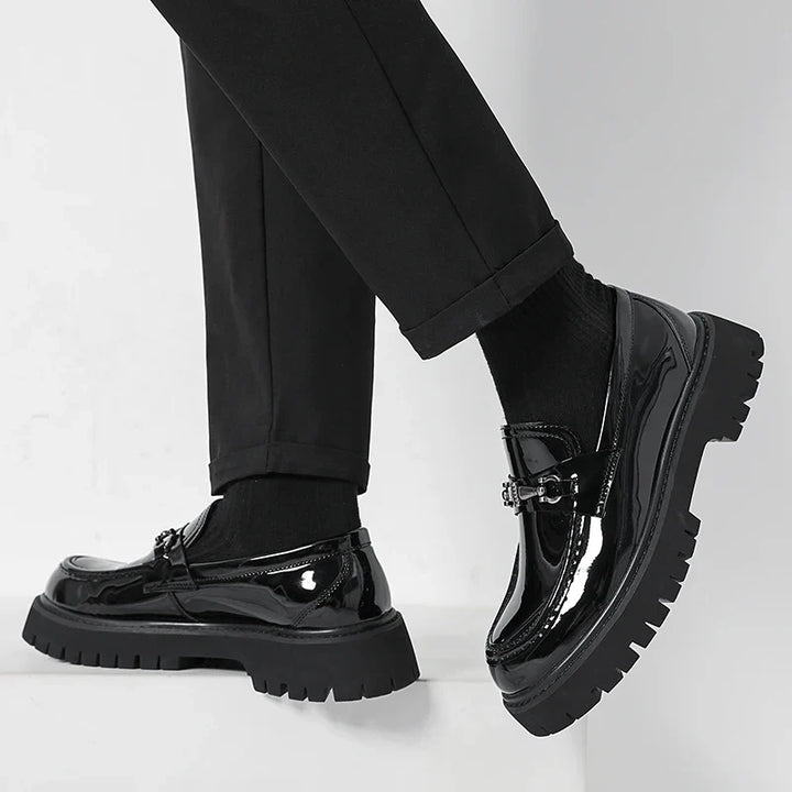 Elegant Marino Leather Dress Loafers