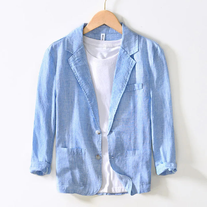 Alberto Meadow Linen Blazer Jacket Men