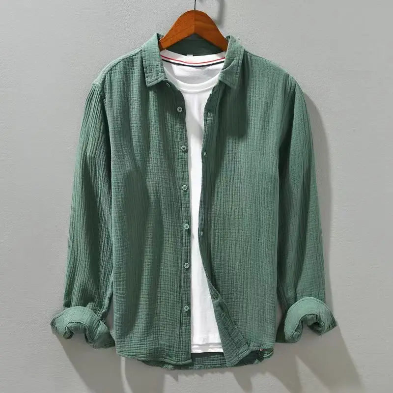 Winslow - Men's Lightweight Cotton Linen Shirt