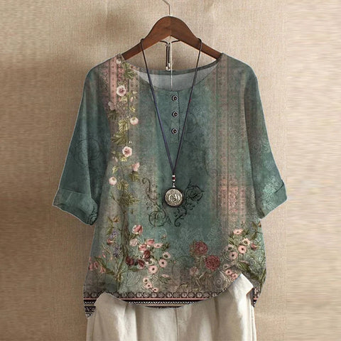 Amanda | Women Boho-Inspired Summer Blouse