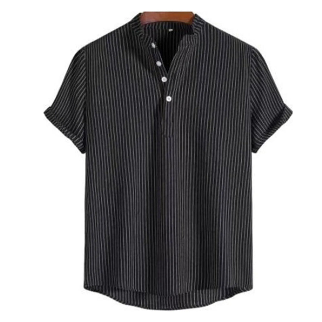Hudson - Button Up Linen Wrinkle-Free Summer Shirt