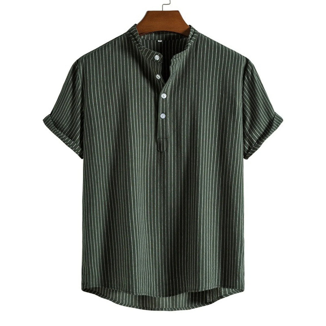Hudson - Button Up Linen Wrinkle-Free Summer Shirt