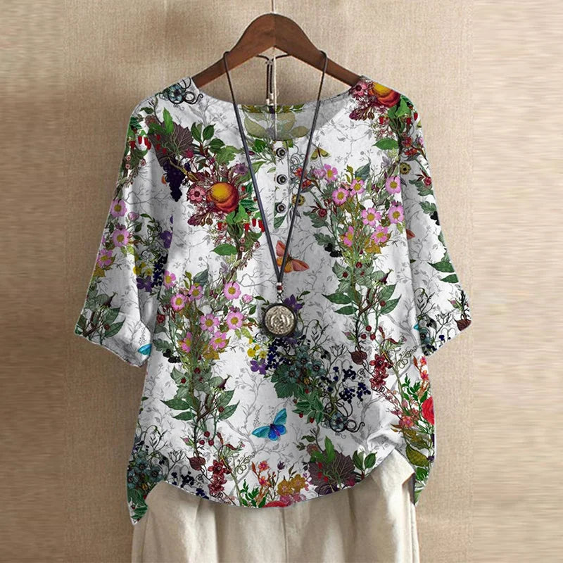 Amanda | Women Boho-Inspired Summer Blouse