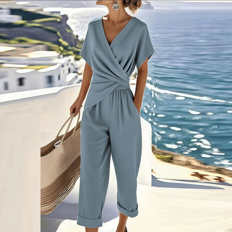 Kim - Elegant Two-Piece Summer Set
