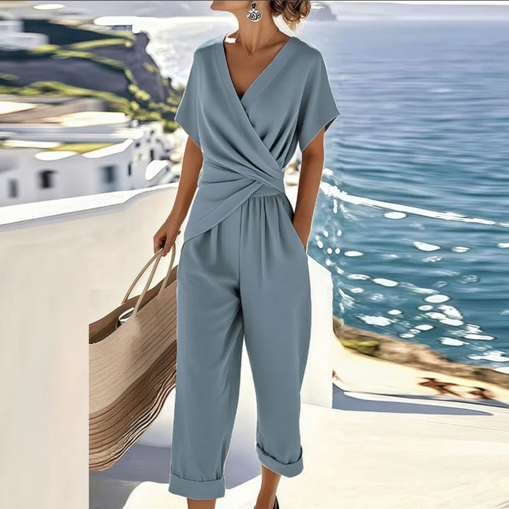 Kim - Elegant Two-Piece Summer Set