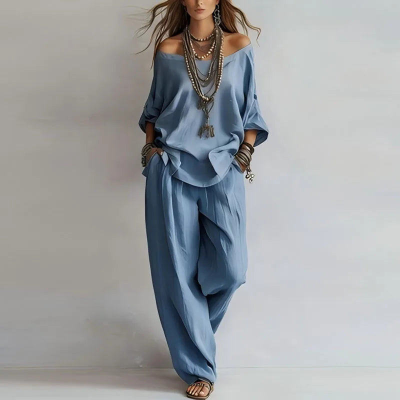 Paulina - Women Off Shoulder Co-ord Set
