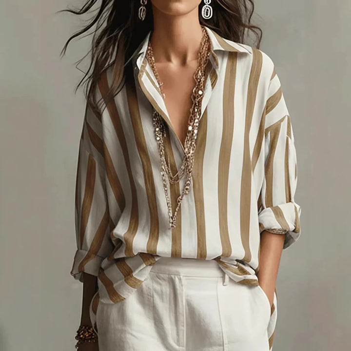 Amaris - Women Linen Dress Shirt