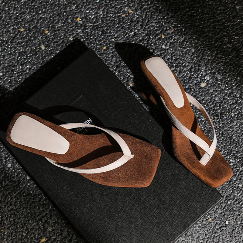 Maribel Suede Heels