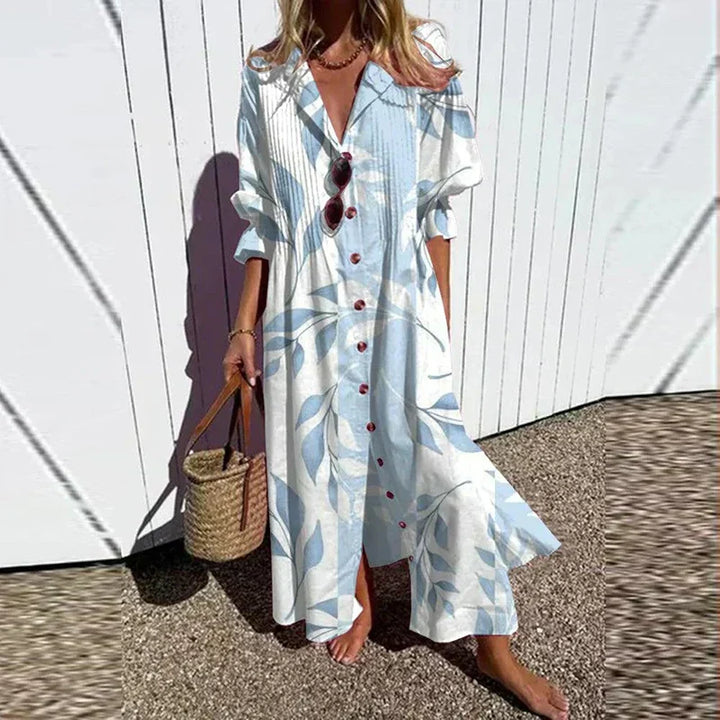 Margaret | Women’s Boho Floral Summer Maxi Dress