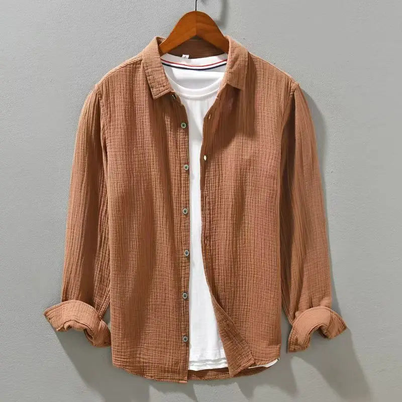 Winslow - Men's Lightweight Cotton Linen Shirt