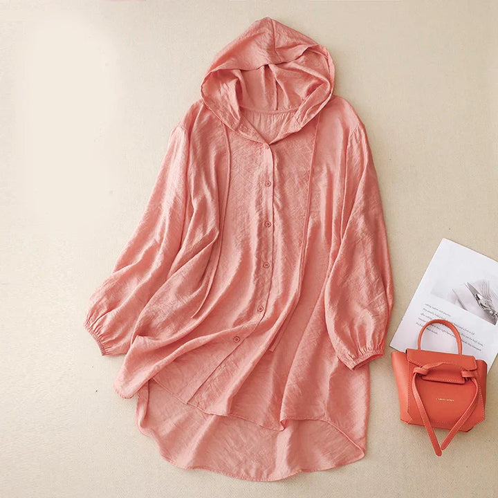 Juniper - Light Summer Linen Hoodie