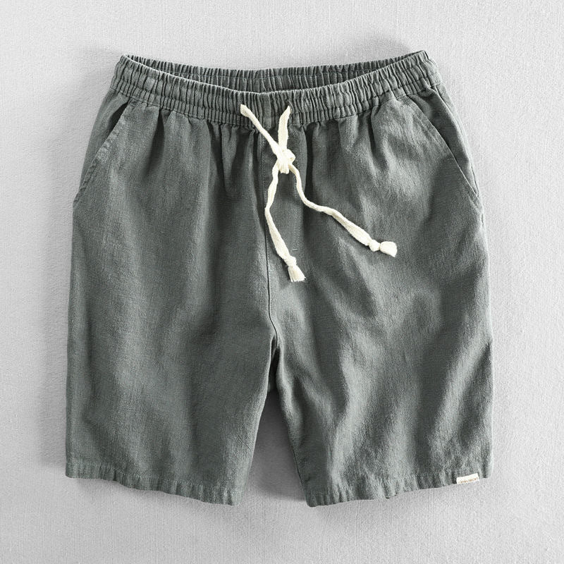 Carson - Casual Summer Cotton Linen Shorts