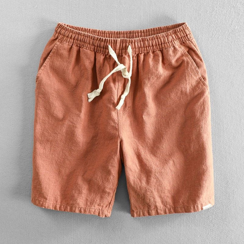 Carson - Casual Summer Cotton Linen Shorts