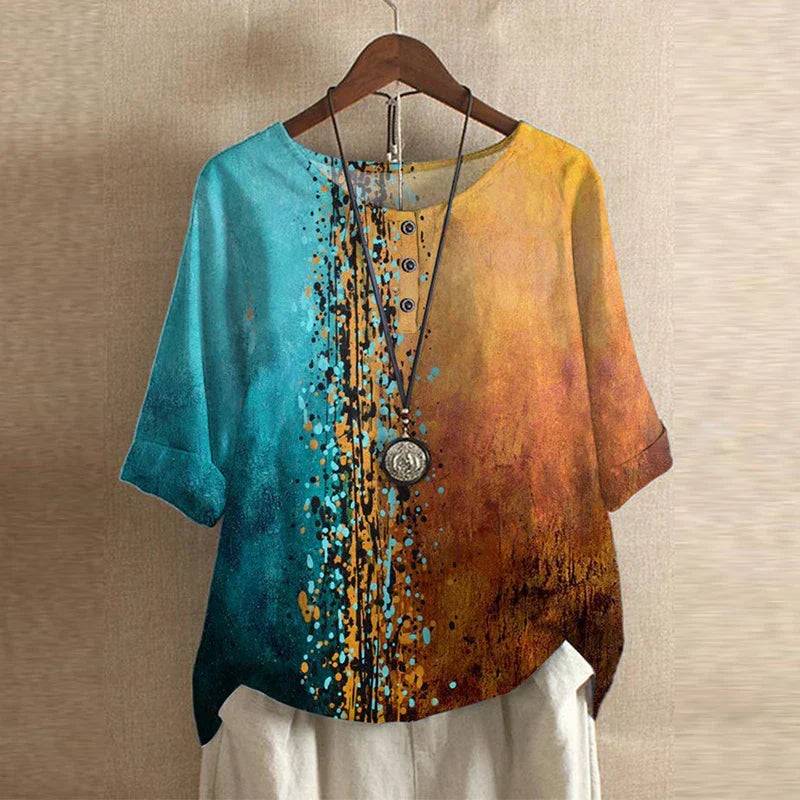 Amanda | Women Boho-Inspired Summer Blouse