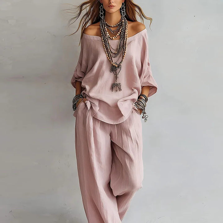 Paulina - Women Off Shoulder Co-ord Set