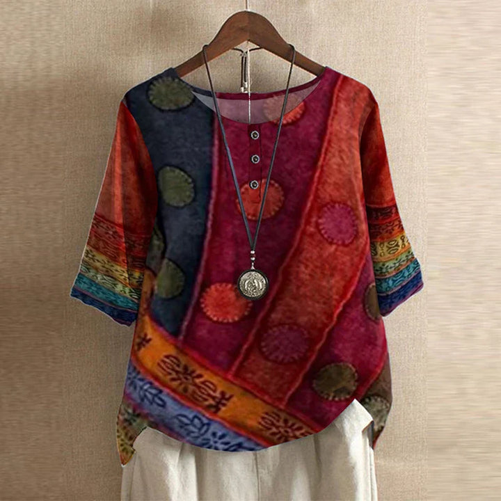 Amanda | Women Boho-Inspired Summer Blouse