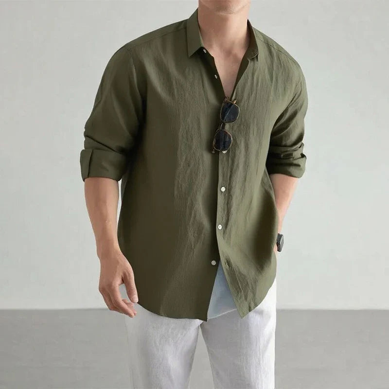 Jacob - Men's Breeze Premium Linen Shirt