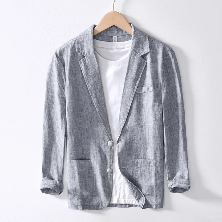 Alberto Meadow Linen Blazer Jacket Men