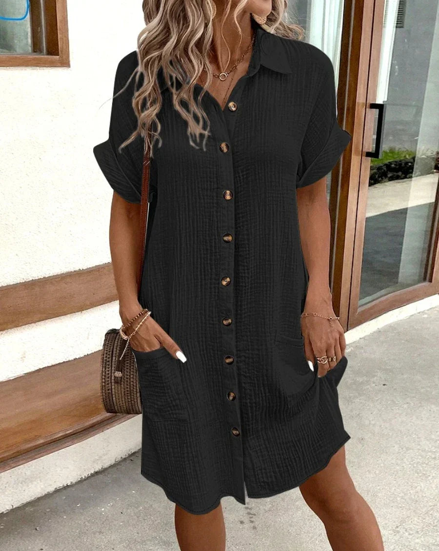Serenity - Cotton Mini Dress