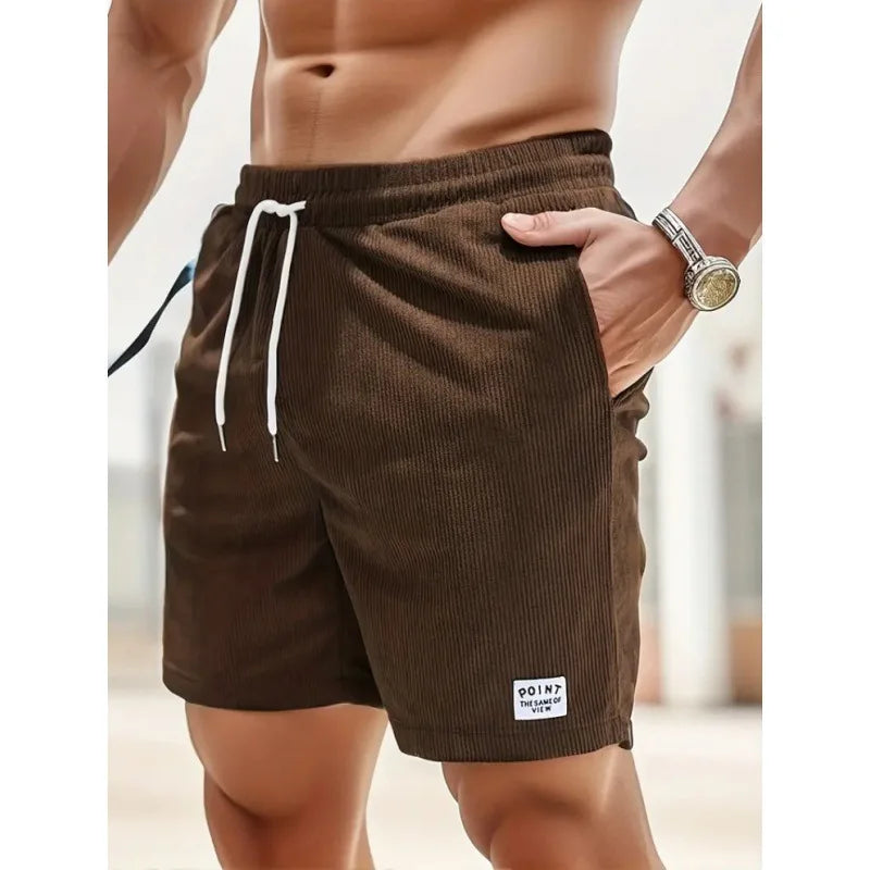 Alex | Men's Light Summer Drawstring Shorts