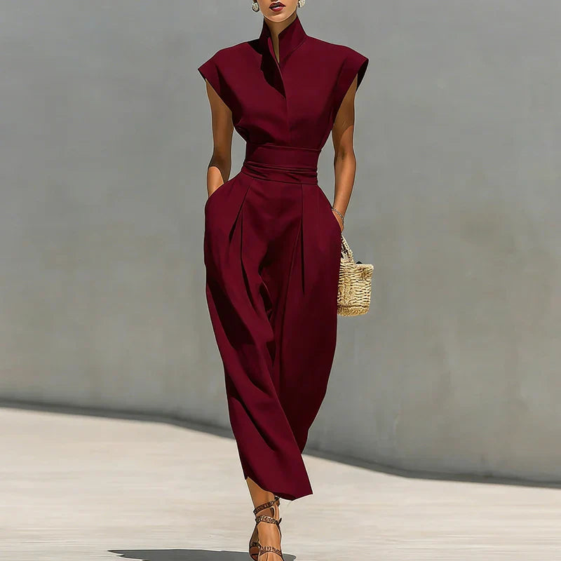 Kaylee - Women Structured Midi Dress