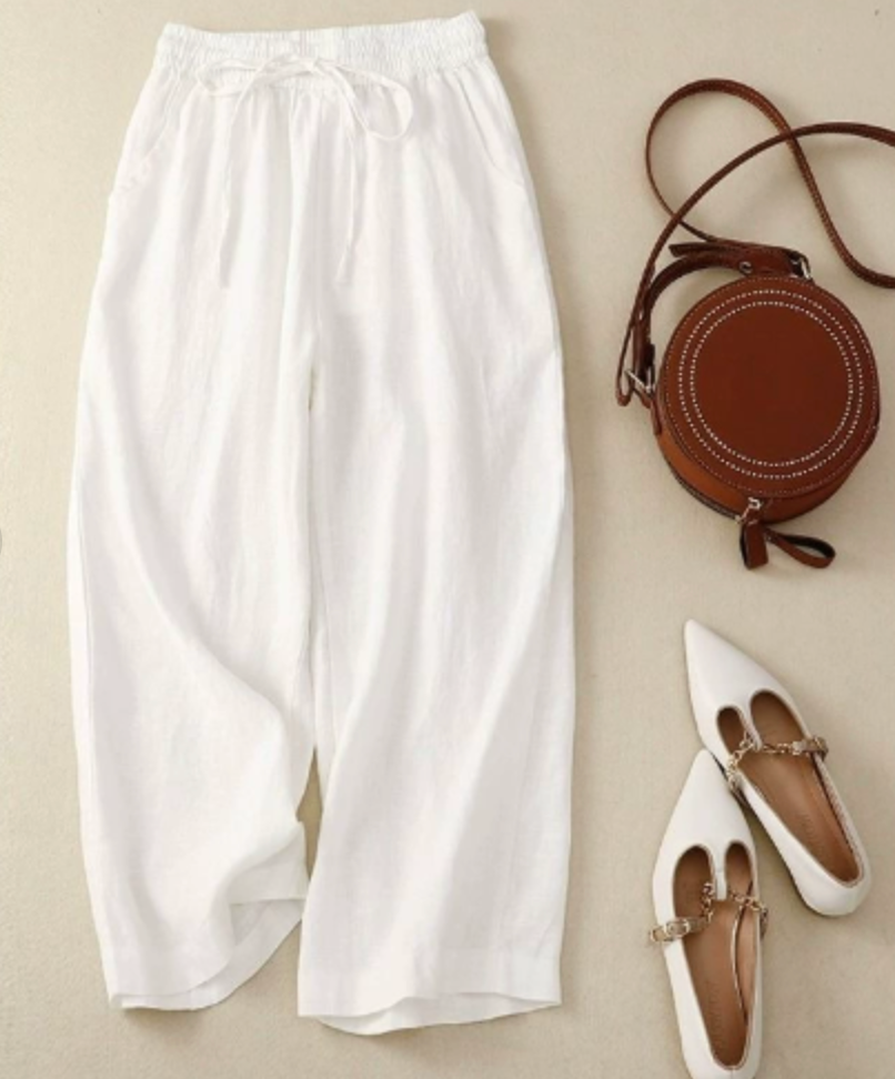 Women’s Pants | Wide Leg Drawstring