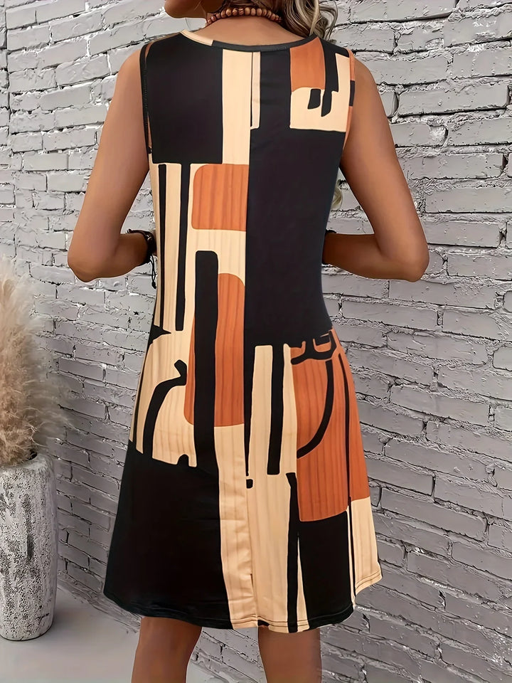 Aria - Sleeveless A-Line Dress