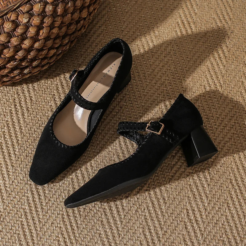 Capri Suede Heels
