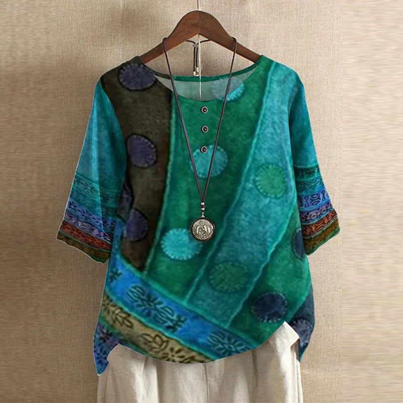 Amanda | Women Boho-Inspired Summer Blouse
