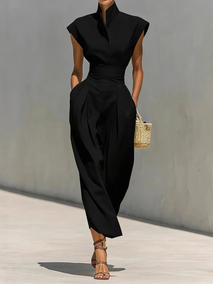 Kaylee - Women Structured Midi Dress