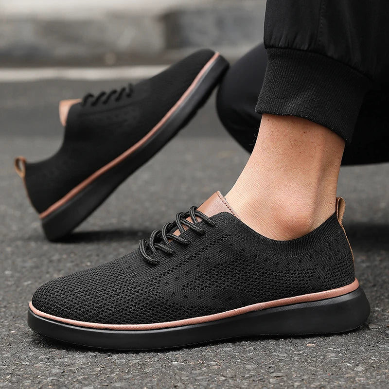 Bruce - Casual Breathable Mesh Slip-On Sneakers