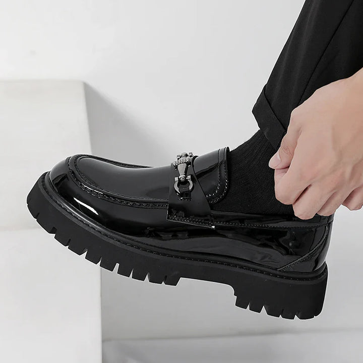 Elegant Marino Leather Dress Loafers