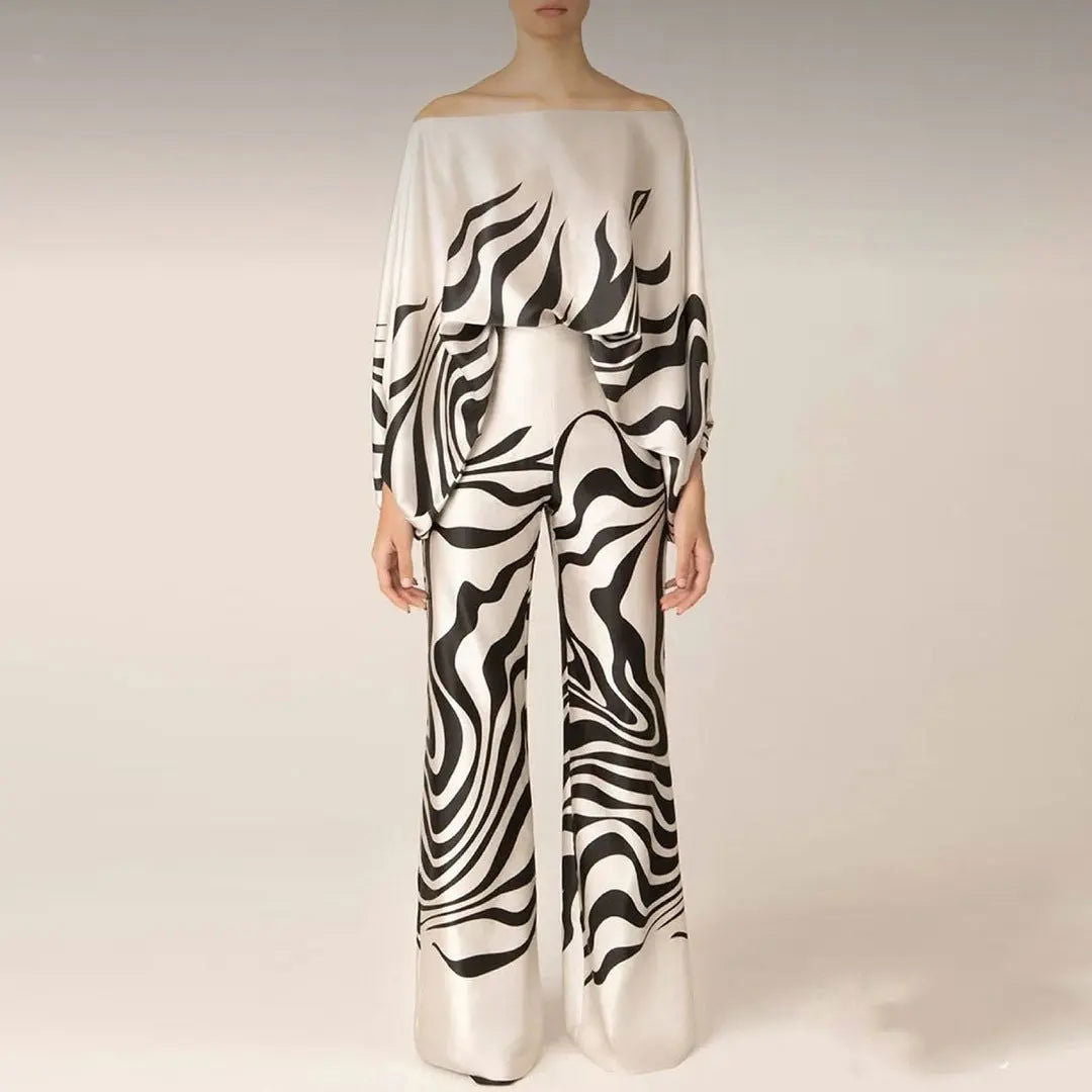 Sabrina  | Women's Elegant Two Piece Summer Set