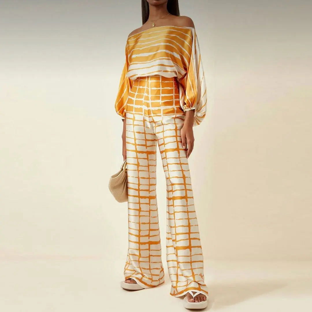 Sabrina  | Women's Elegant Two Piece Summer Set