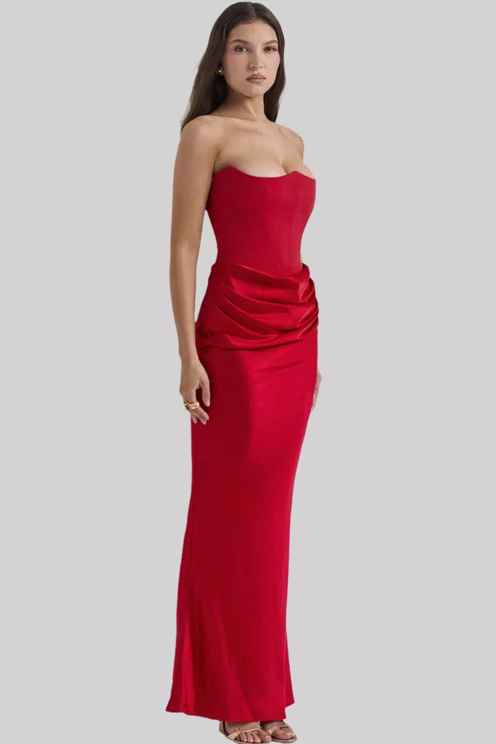 Isla - Off-Shoulder Maxi Dress