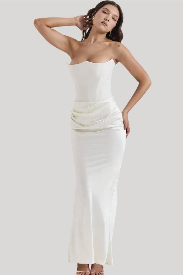 Isla - Off-Shoulder Maxi Dress