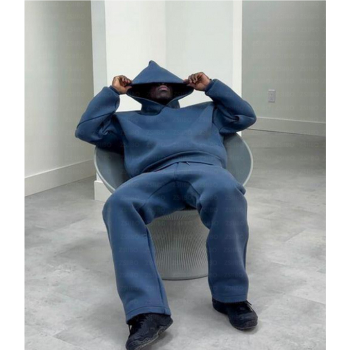 Adam | Men’s Minimal Hooded Sweater Set