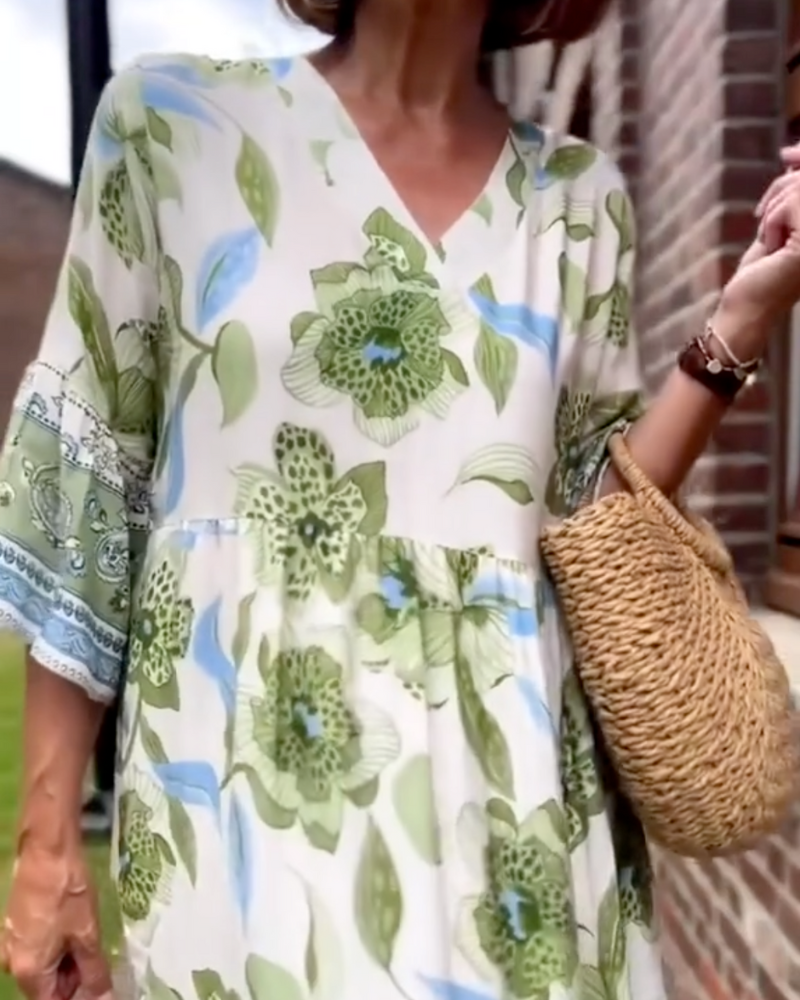 Anna Floral Summer Dress