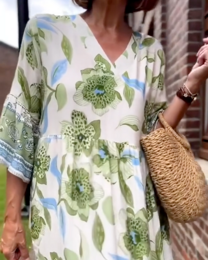 Anna Floral Summer Dress