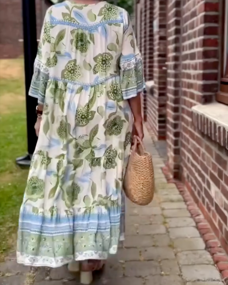 Anna Floral Summer Dress